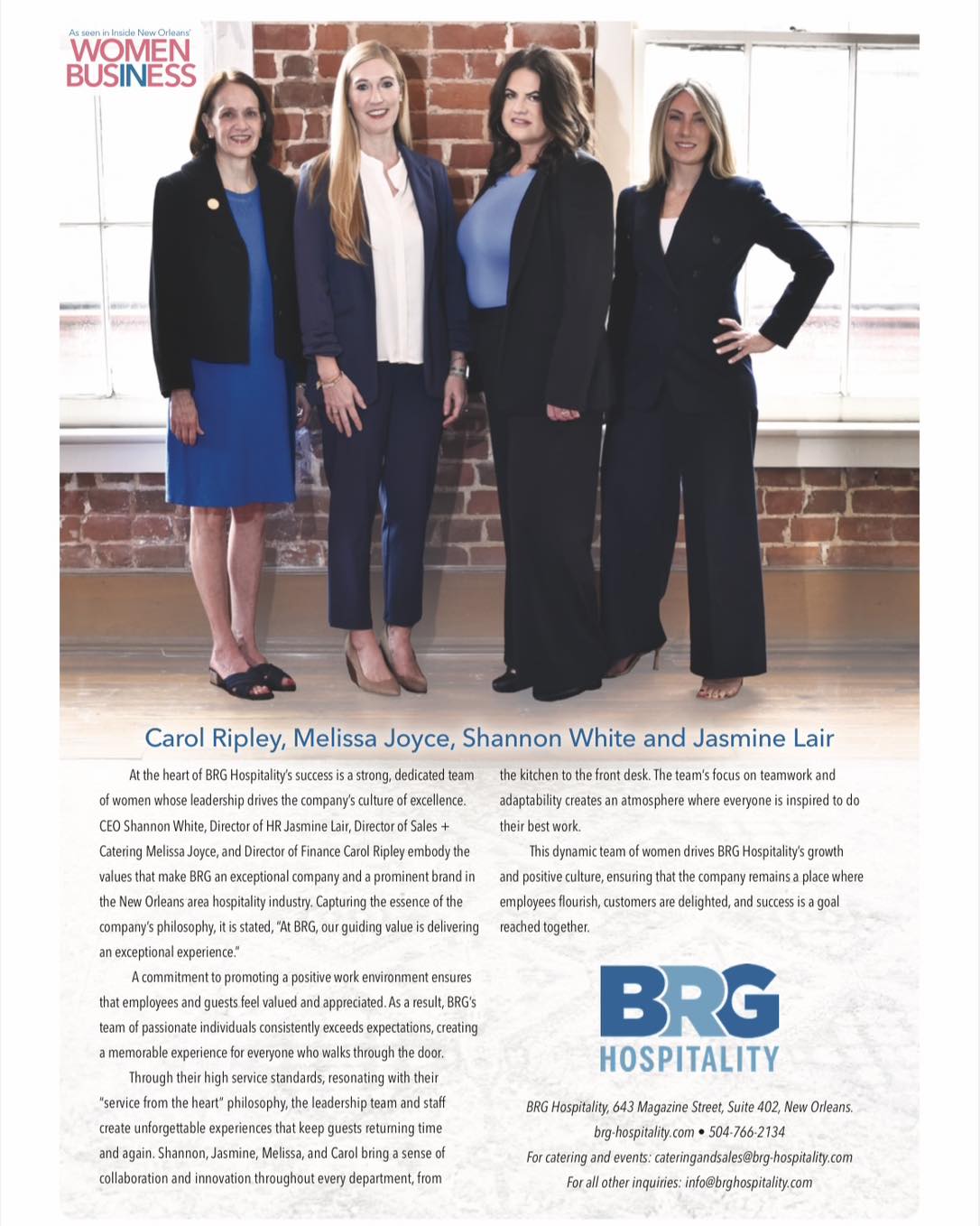 Inside - 💗 Inside New Orleans’ Women IN Business 💗 Meet the powerhouse ...