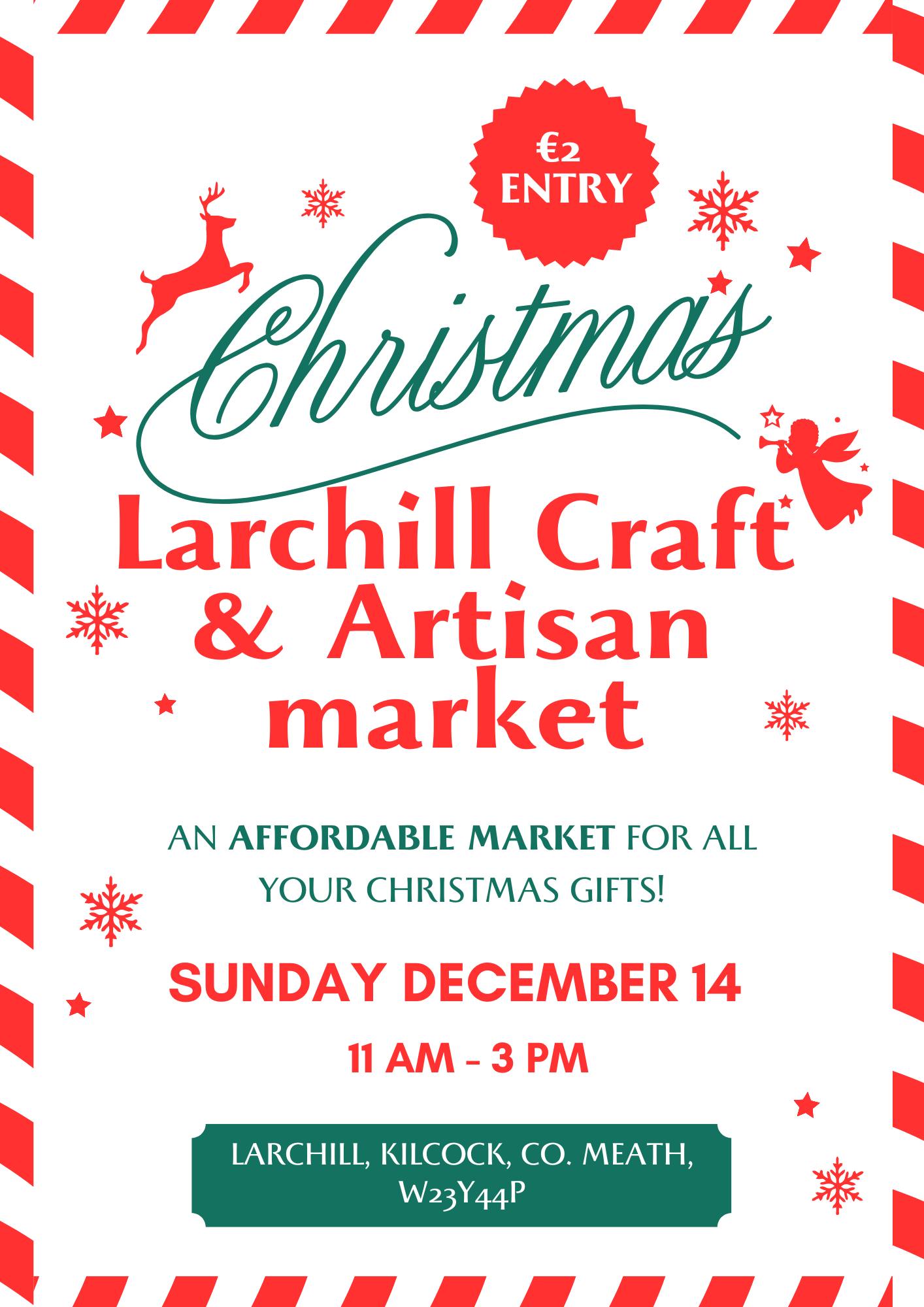 Craft & Artisan Market at Larchill Gardens