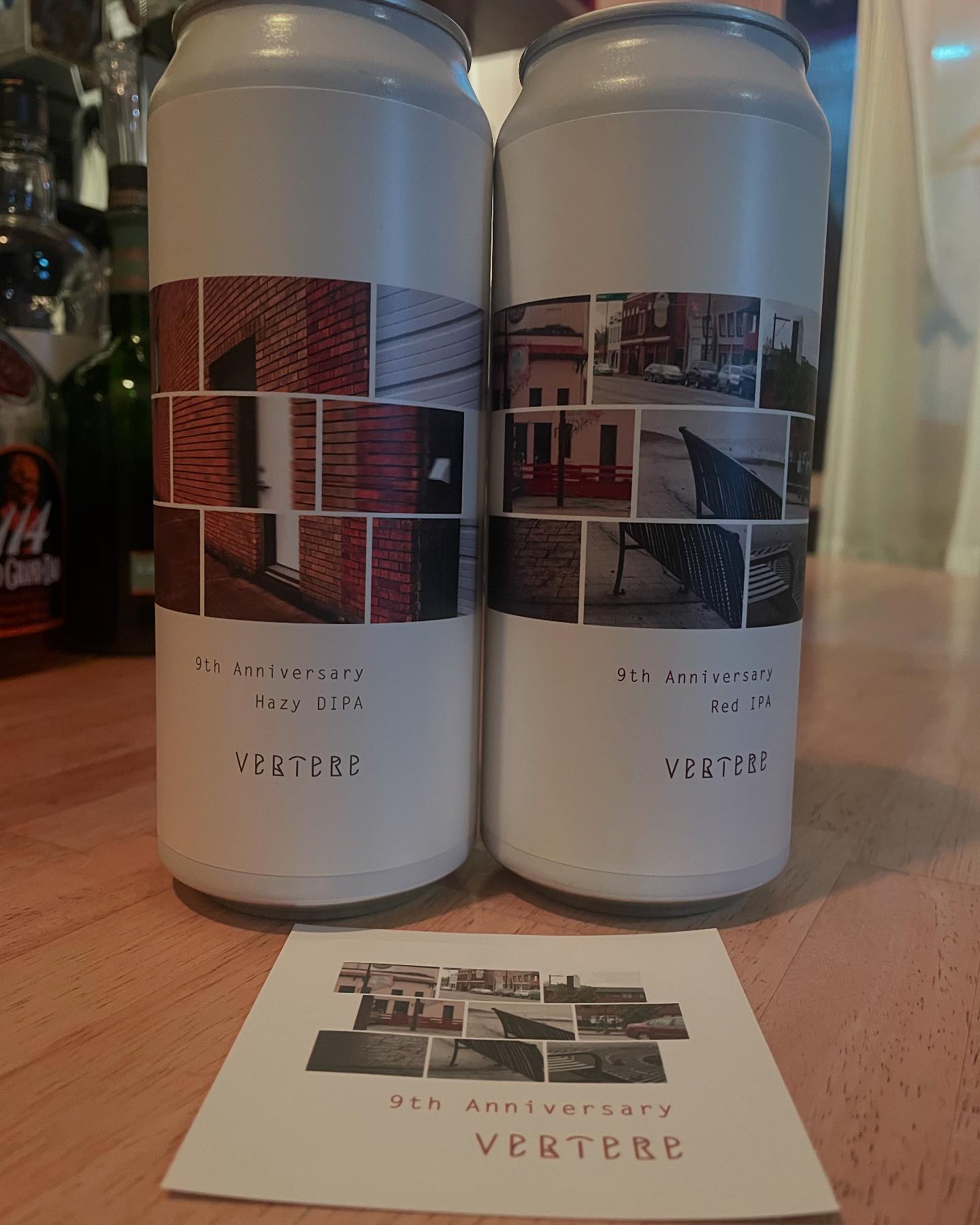 こんばんはアラカラバルです? 本日 #vertere の9周年ビールが 届き 