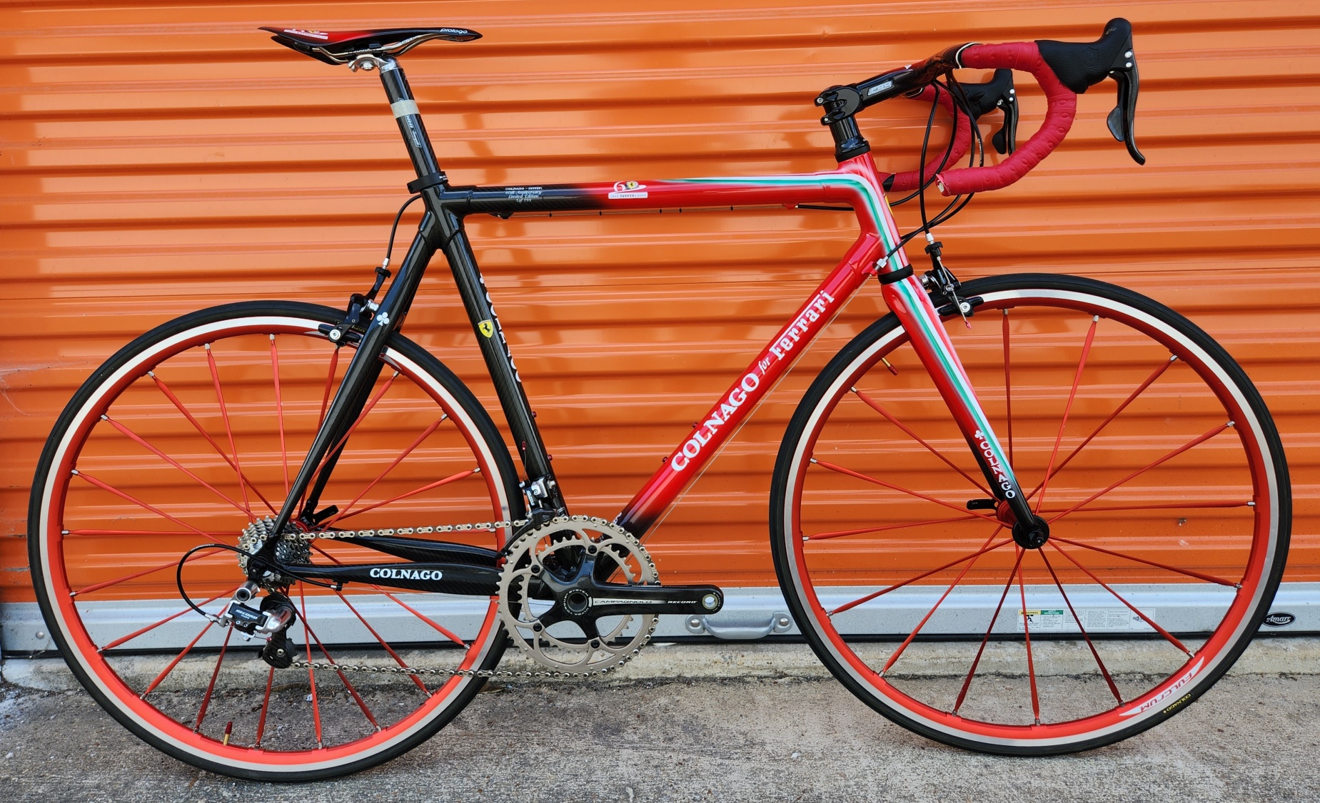 colnago ferrari edition road bike for sale