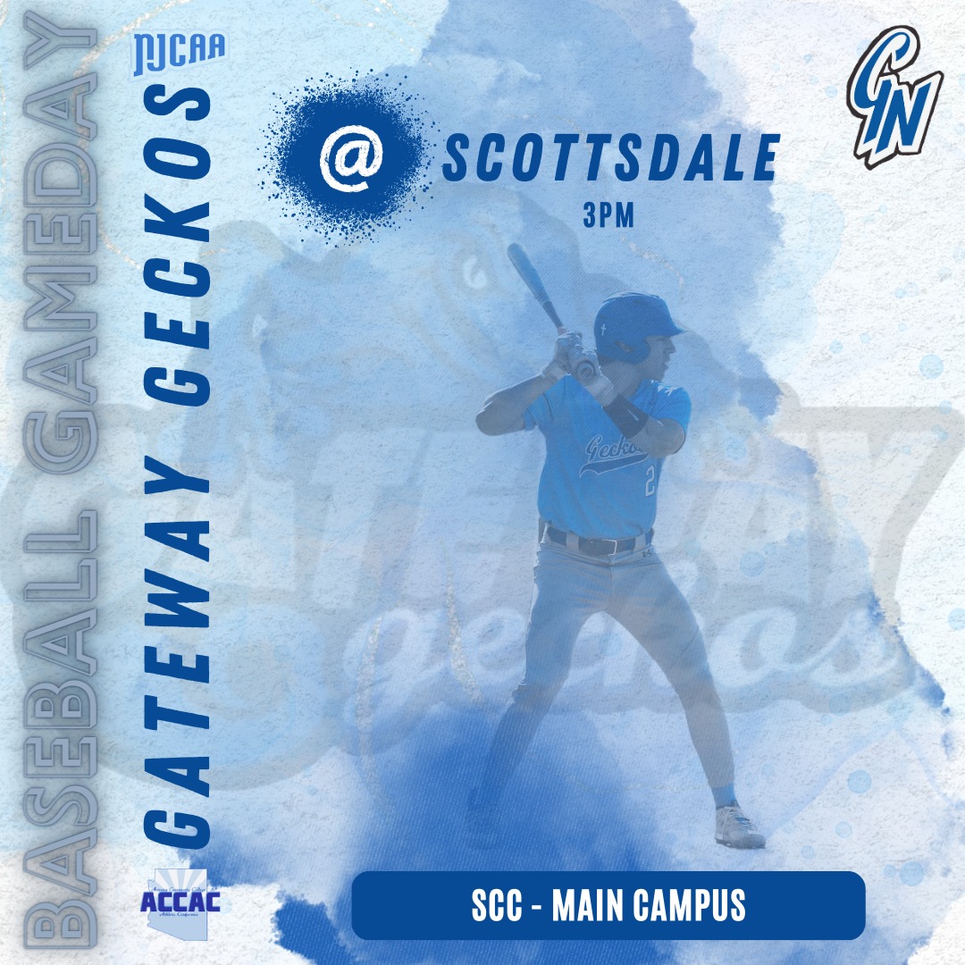 GateWay - ⚾🦎 GameDay 🦎⚾ ⚾ @gecknation 🆚 @SCCArtichokes 🕦 3pm 📍 SCC 🤳 ...
