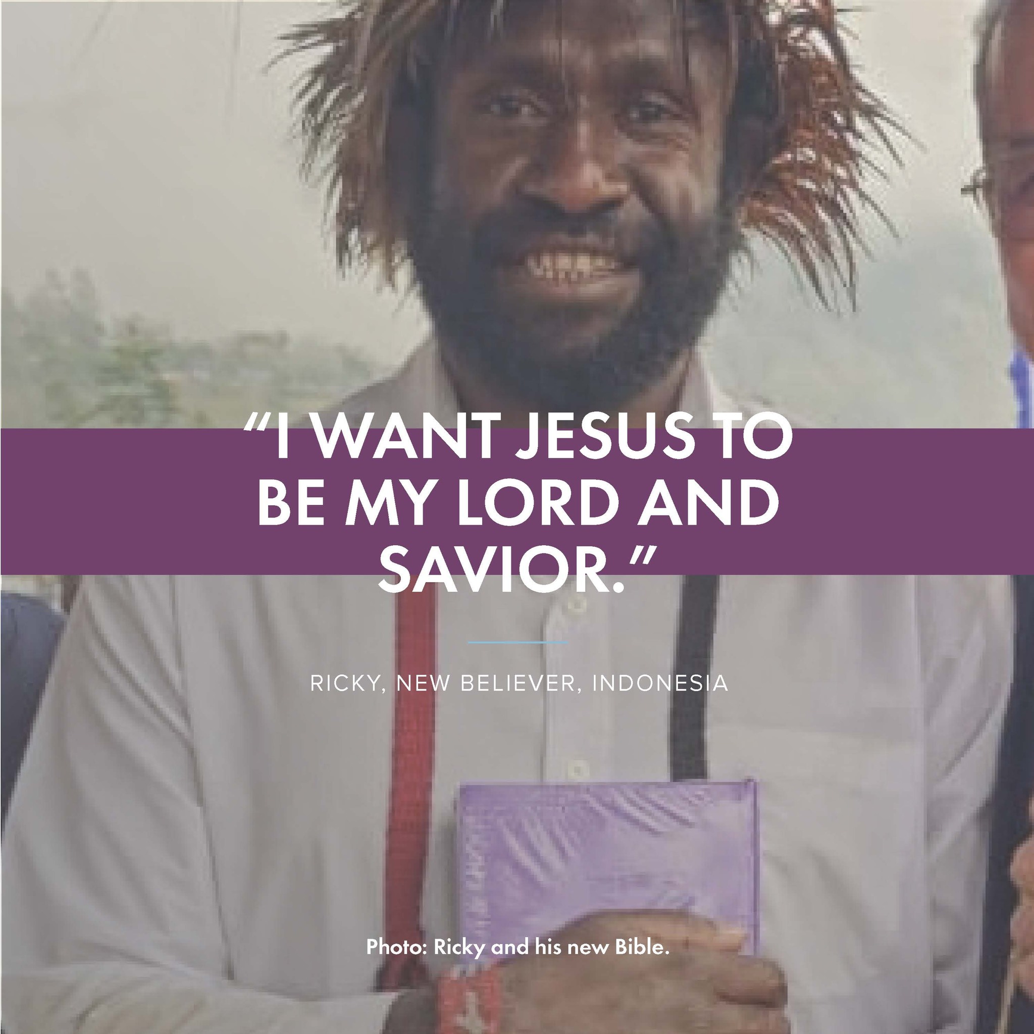 Open Doors PH - Meet and pray with Ricky, a new believer... | Facebook