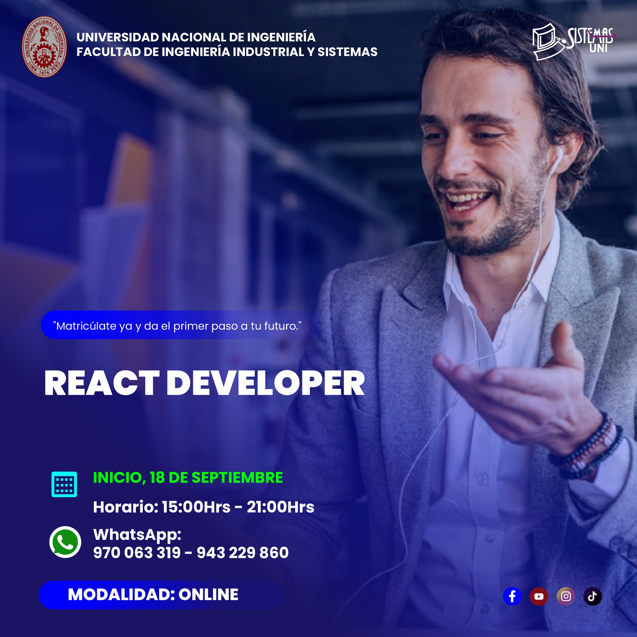 sistemasuni - 🔹 React Developer 💻 Conviértete en React Developer con la ...