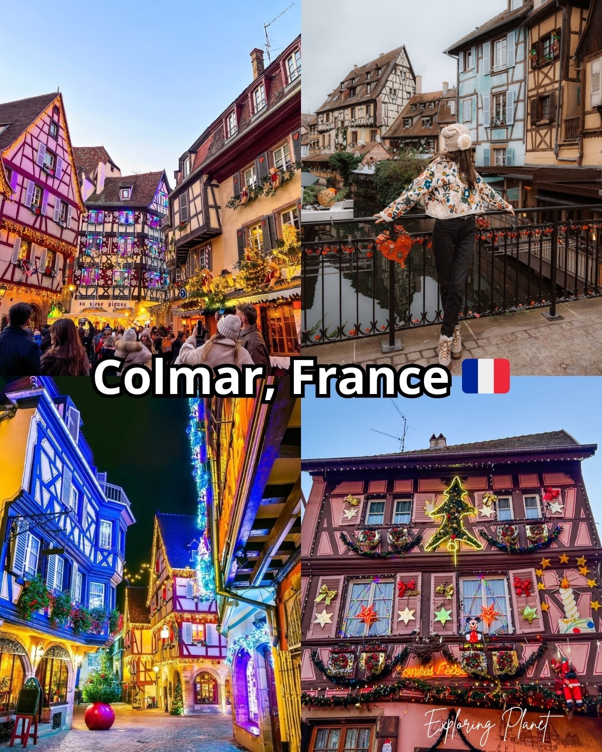 Exploring - I found the real-life Snow Globe. 🔮 ️ Colmar, France isn’t ...