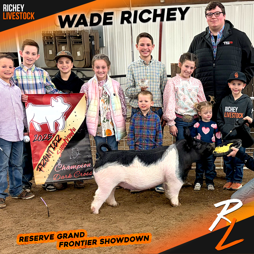 🏆 Reserve Grand 🏆 Frontier Showdown -... - Richey Livestock | Facebook