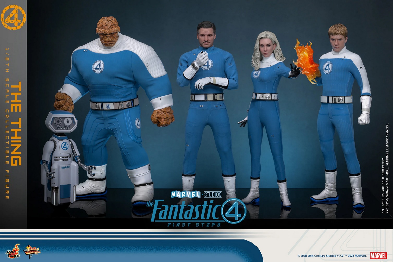 Hot Toys - MMS813B <<The Fantastic Four: First Steps>> 1:6 The