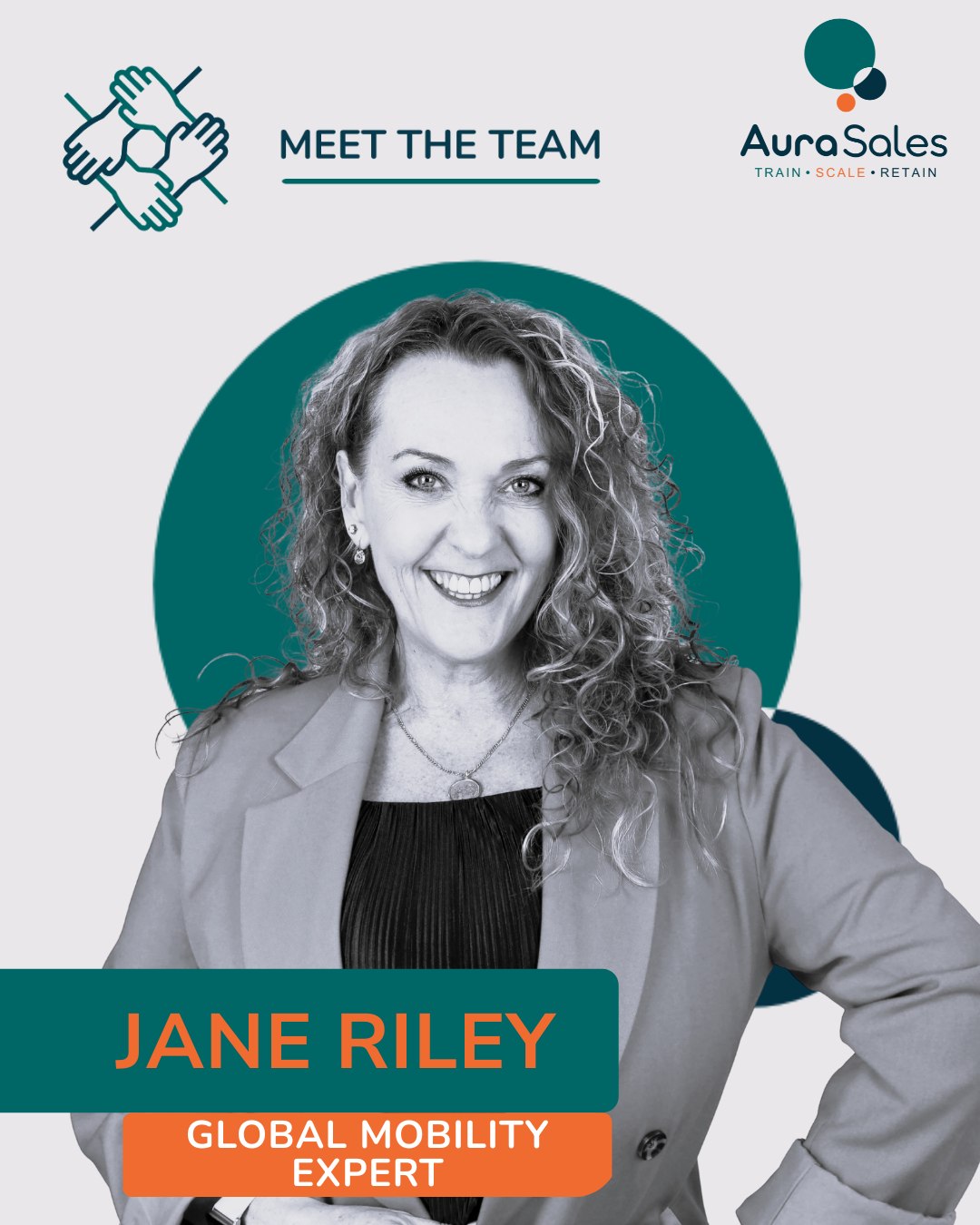 Aura - Meet the Team: Jane Riley 🌍 Global Mobility Expert Jane works ...
