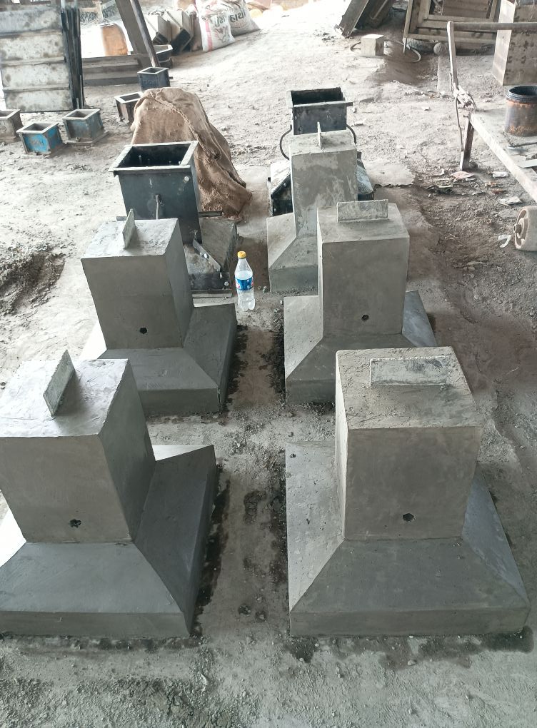 PRECAST - Precast Rcc Concrete Footings.... #dynamicprecastmumbai # ...