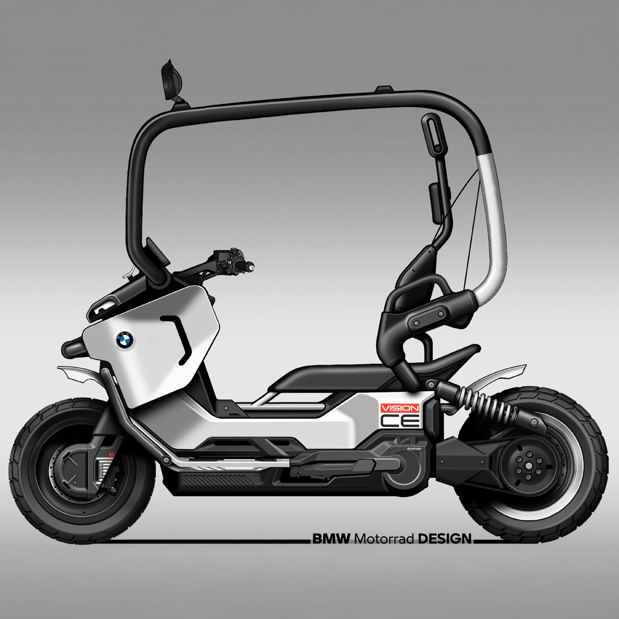 街に新しいルールを刻む。 BMW Motorrad #VisionCE ▽詳細はこちら 