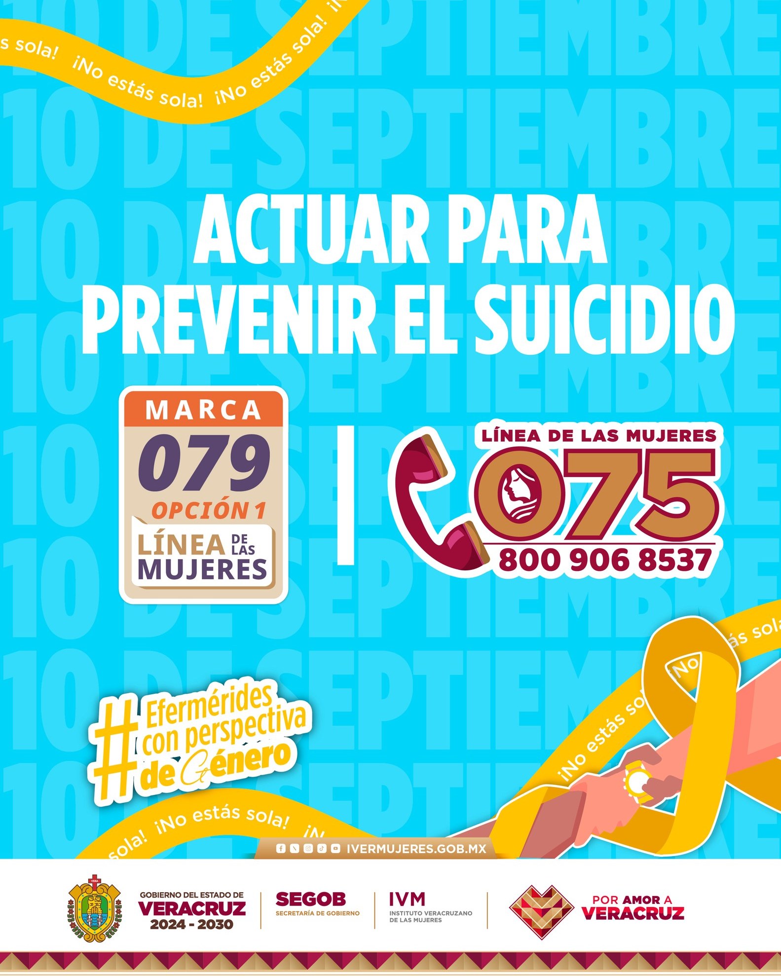 10 de septiembre |... - Instituto Veracruzano de las Mujeres | Facebook