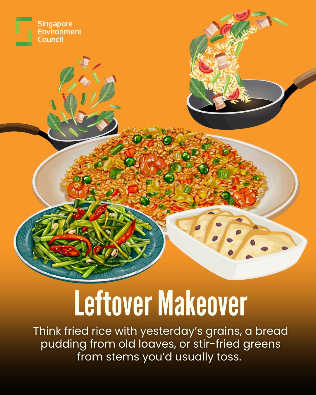 Singapore - ♻️ Leftover Makeover: Don’t let good food go to waste! 🍲 ...