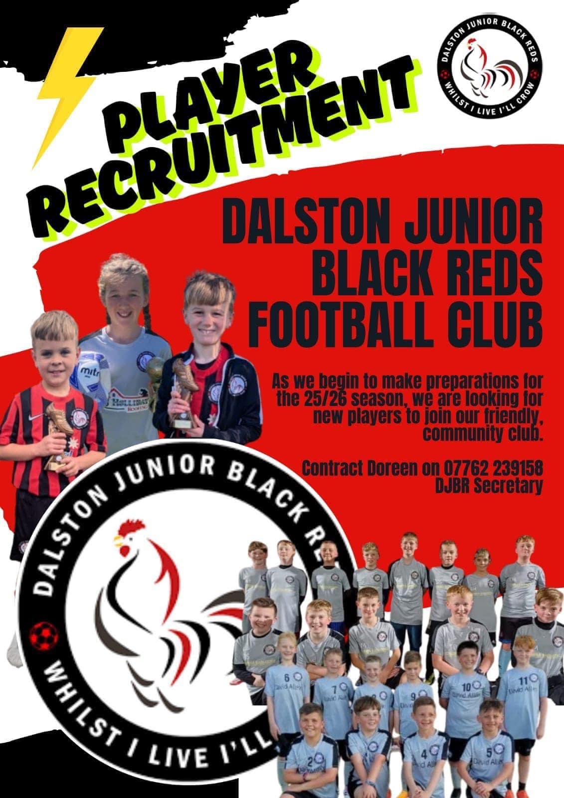 Dalston Junior Black Reds FC - DJBR u8s Sponsored by Maris. | Facebook