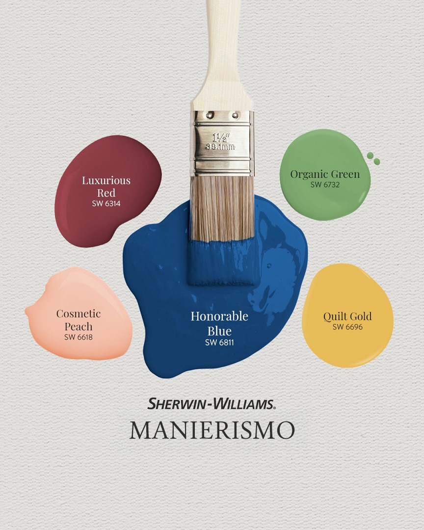 En el manierismo, el color no... - Sherwin-Williams Uruguay | Facebook