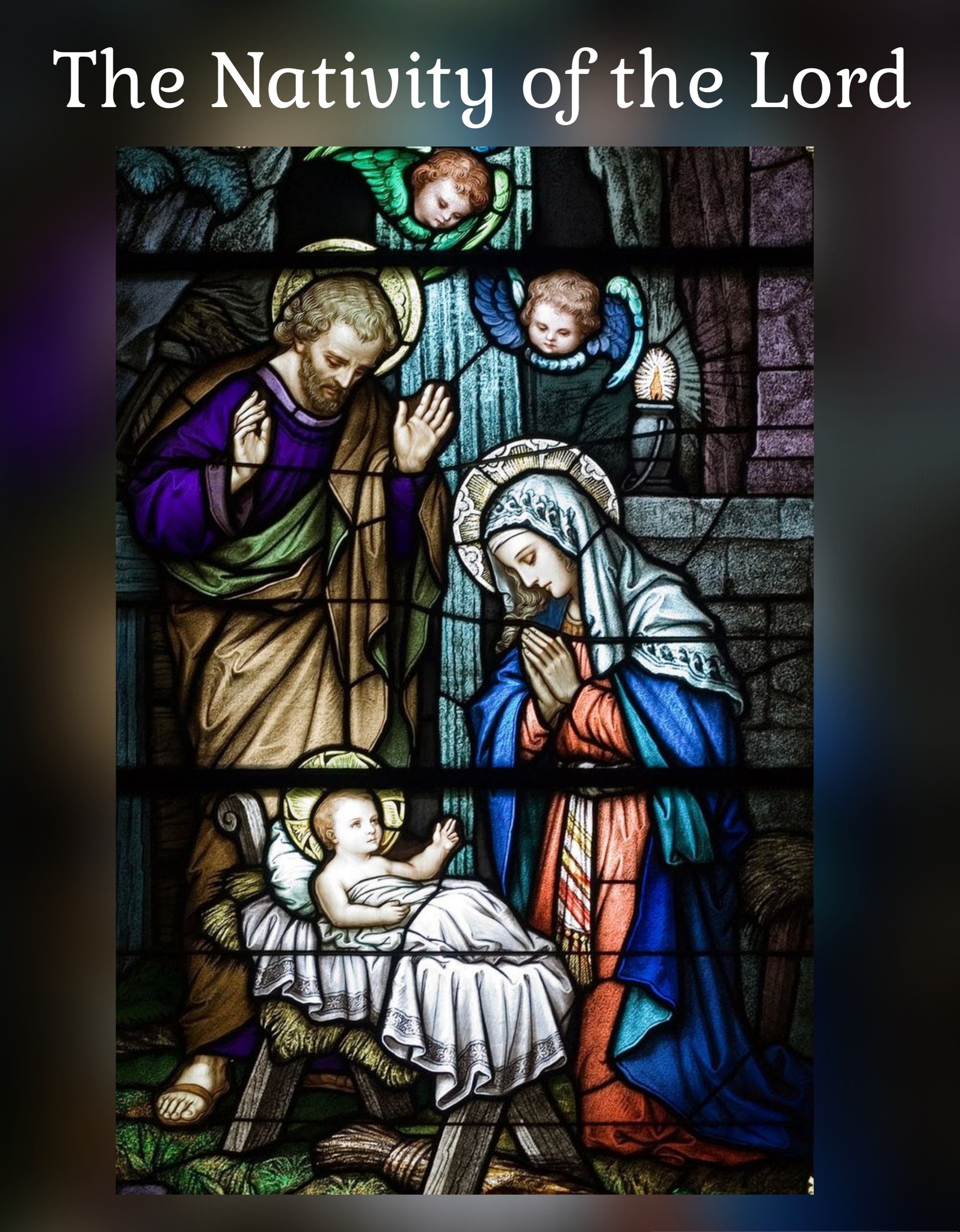St. - Today we celebrate the birth of Jesus, our Savior—Light, hope ...