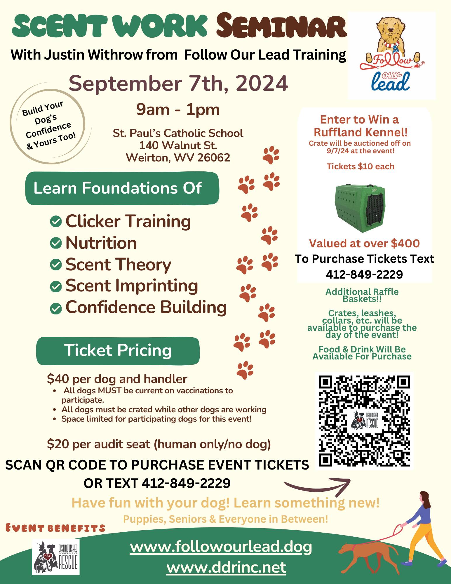 Scent Work Seminar