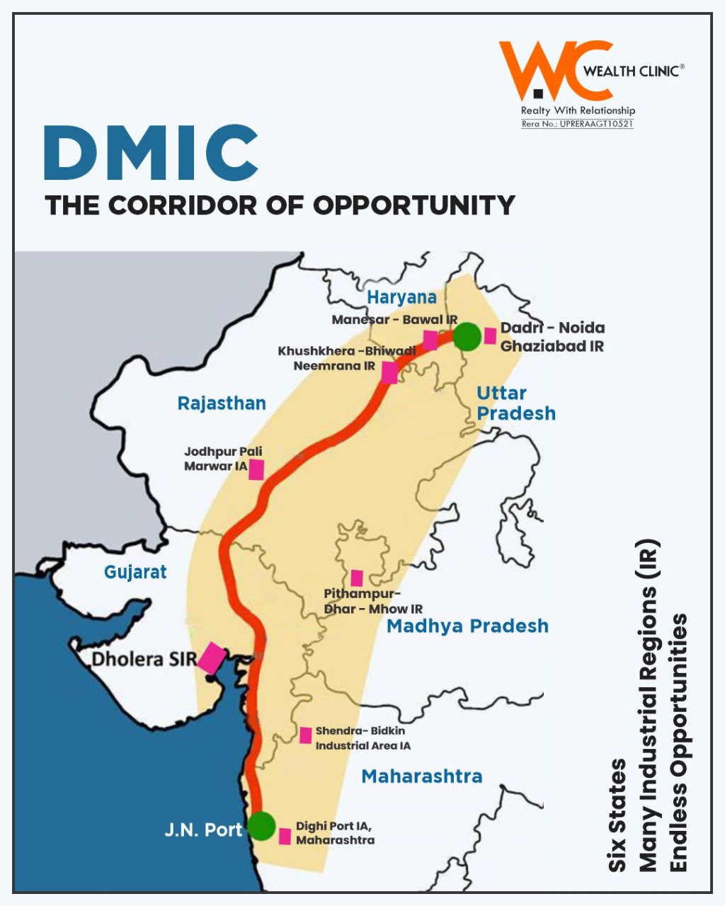 Wealth Clinic - 🌐 DMIC: The Corridor of Opportunity 🌐... | Facebook