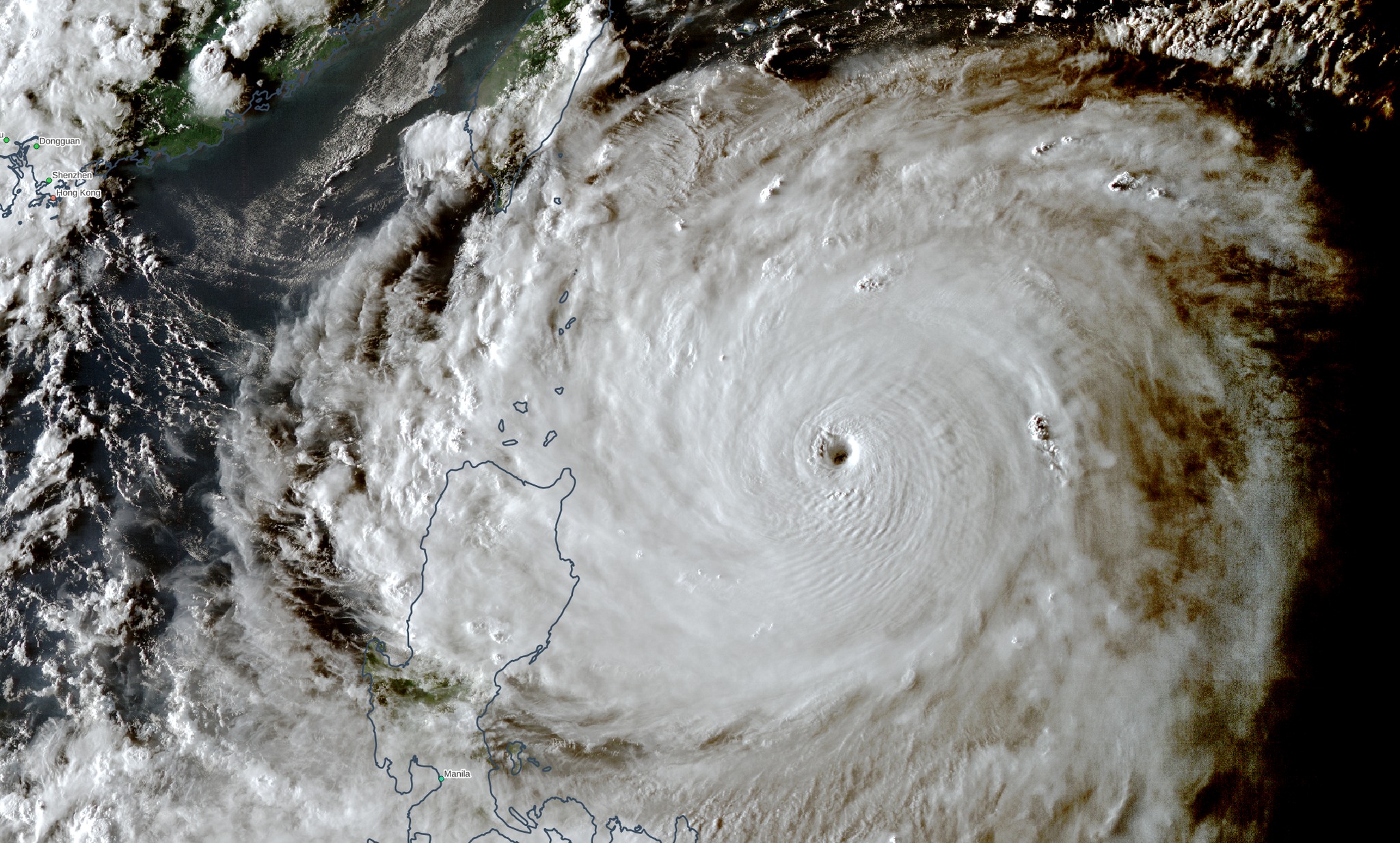 Enki Research - Amazing views of SuperTyphoon Ragasa from... | Facebook