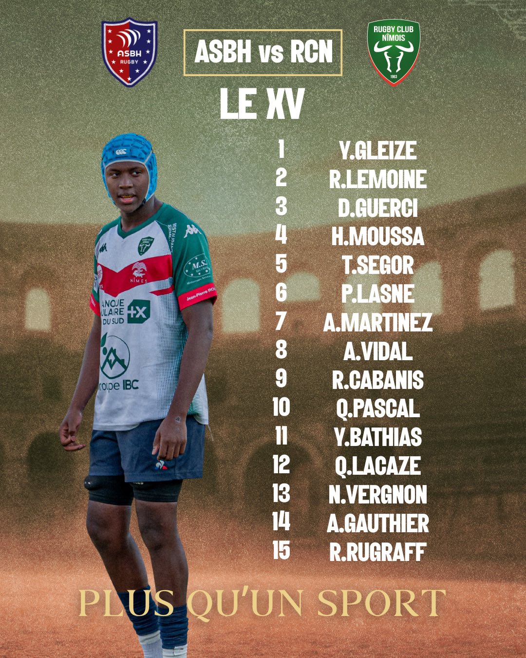 Rugby Club Nîmois - Après vous avoir présenté son frère Damien, partons ...