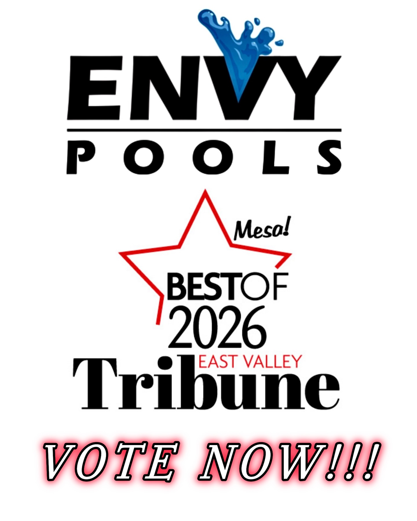 Envy Pools - 🌟 We’re honored to be in the running for Best... | Facebook