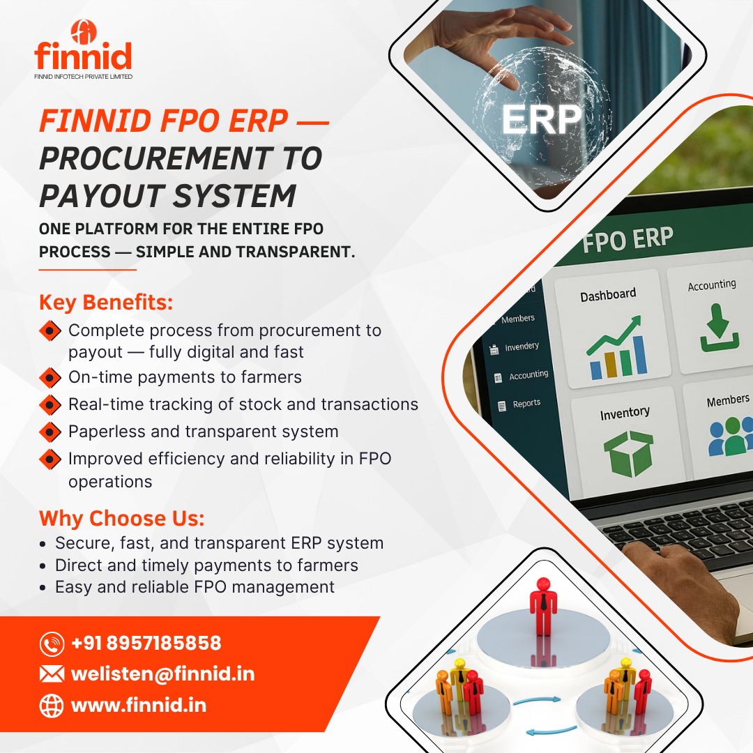 Finnid - 💼 Transforming the Future of FPO Management with... | Facebook