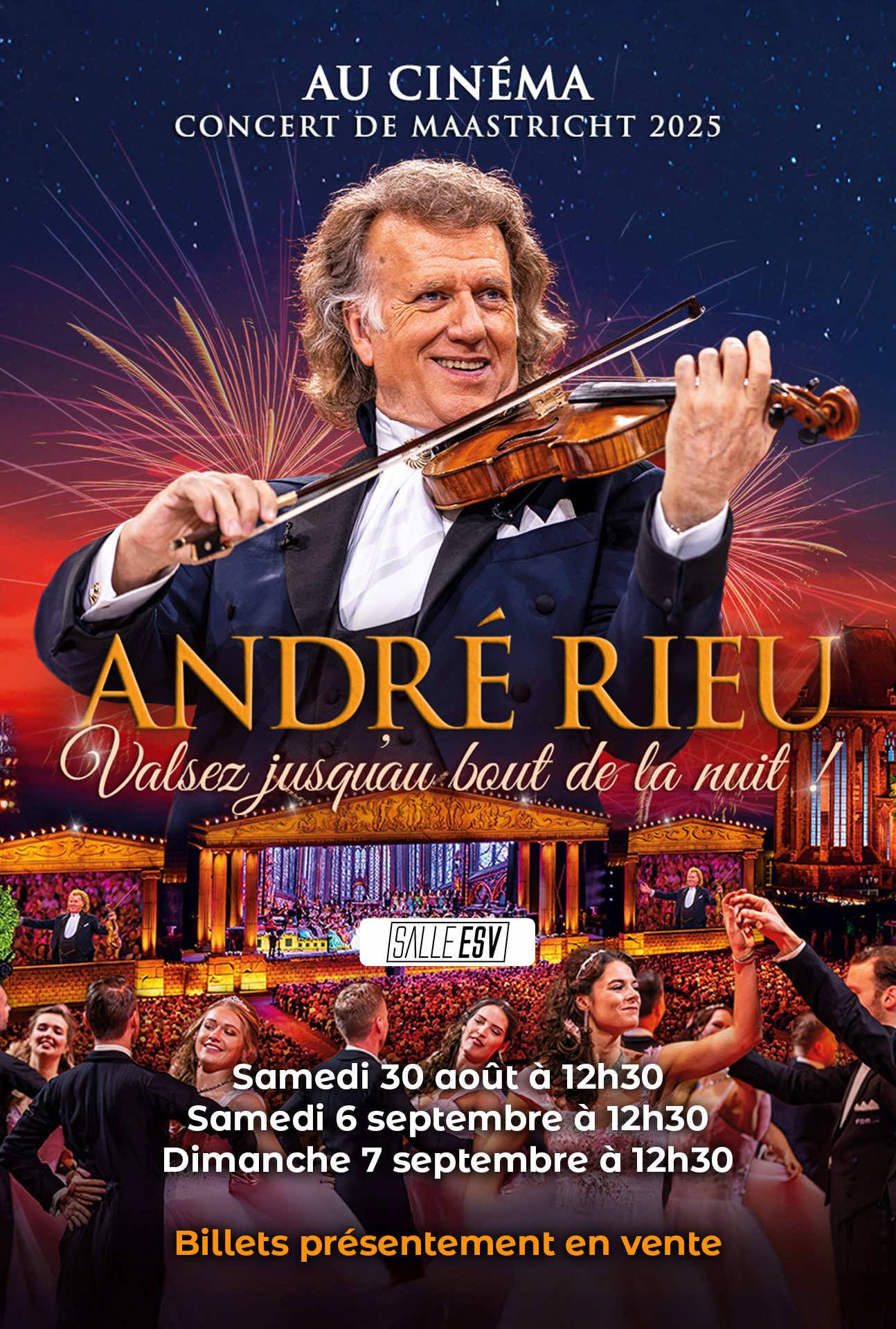 Cinéma - 🎼André Rieu🎶 C'est confirmé! André Rieu présentera un tout ...