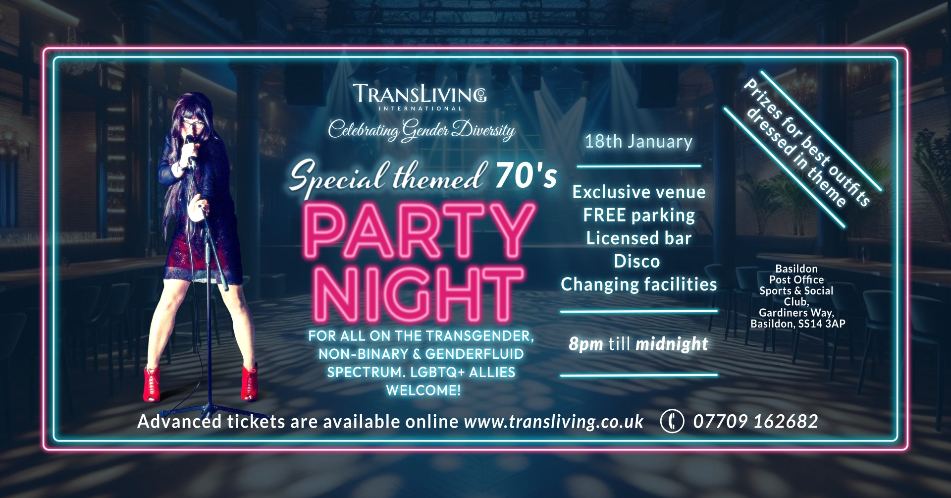 TONIGHT - Transliving 70's Night 18th January... - TransCare Specialist ...