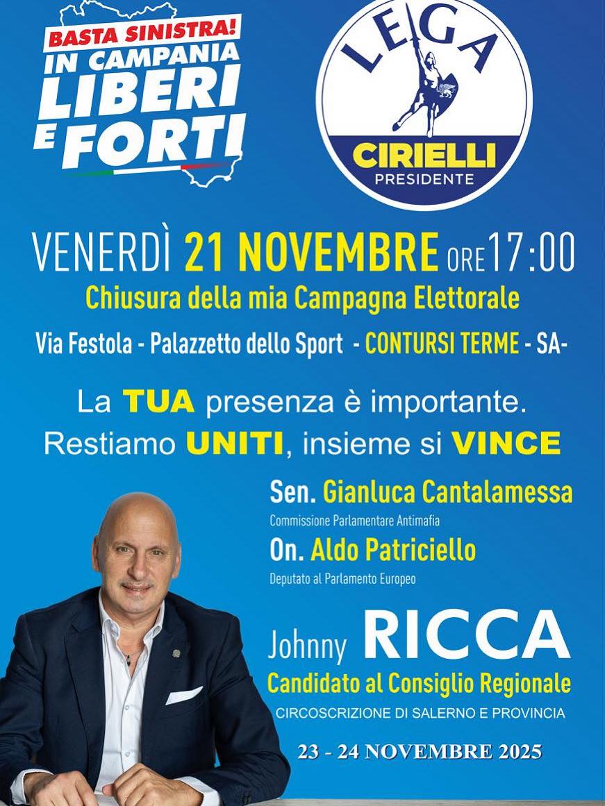 Giovanni Emanuele Johnny RICCA | Contursi