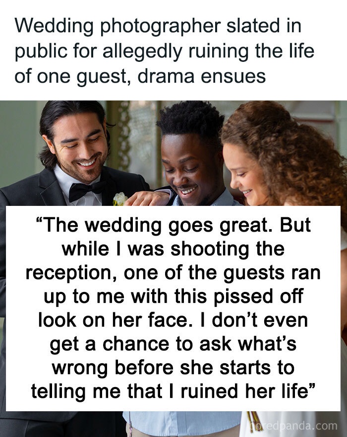 Science, - Wedding photographer slated in public for allegedly ruining ...