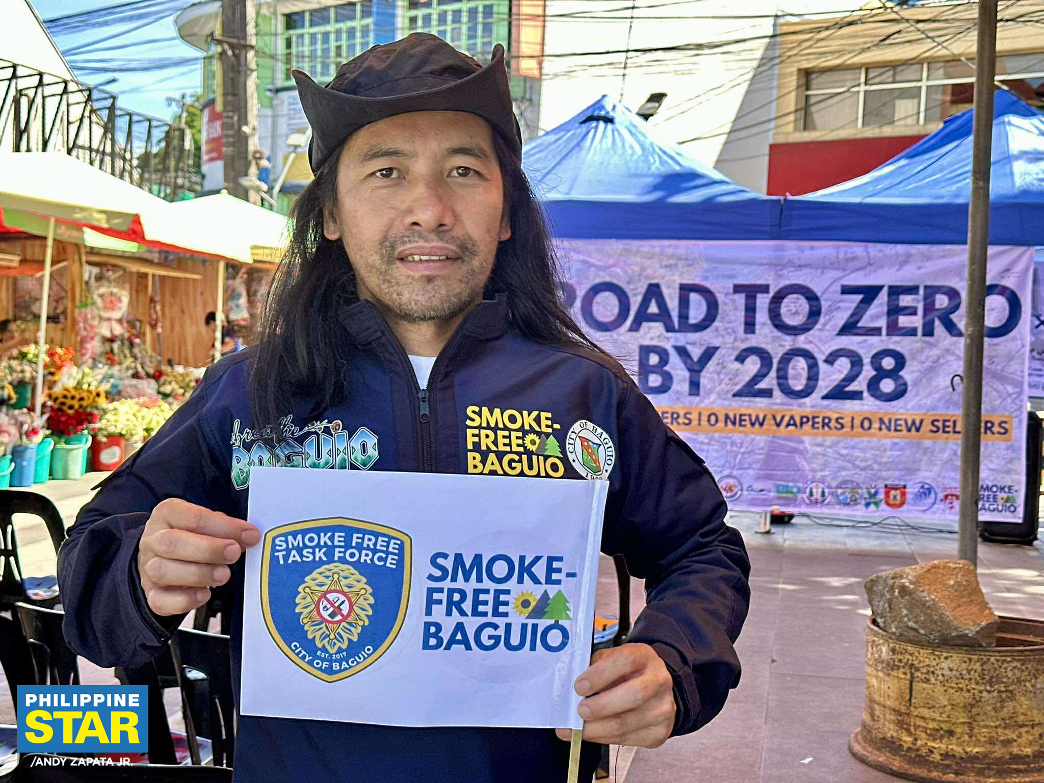 Philippine - Members of Baguio City Smoke-Free Task Force hold an oath ...