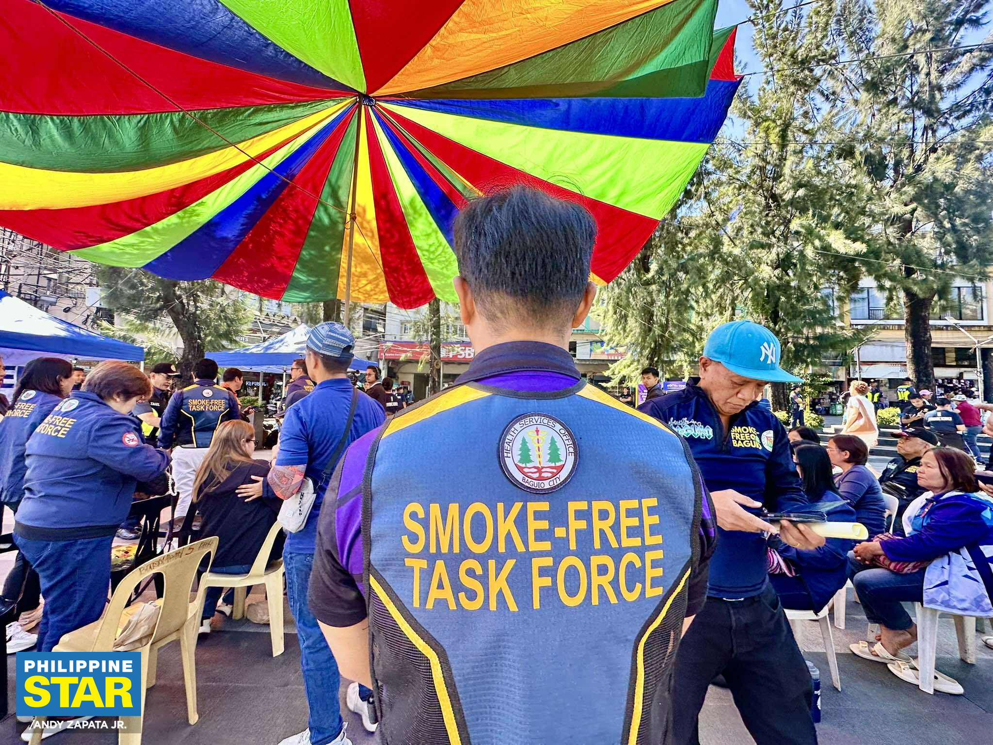 Philippine - Members of Baguio City Smoke-Free Task Force hold an oath ...