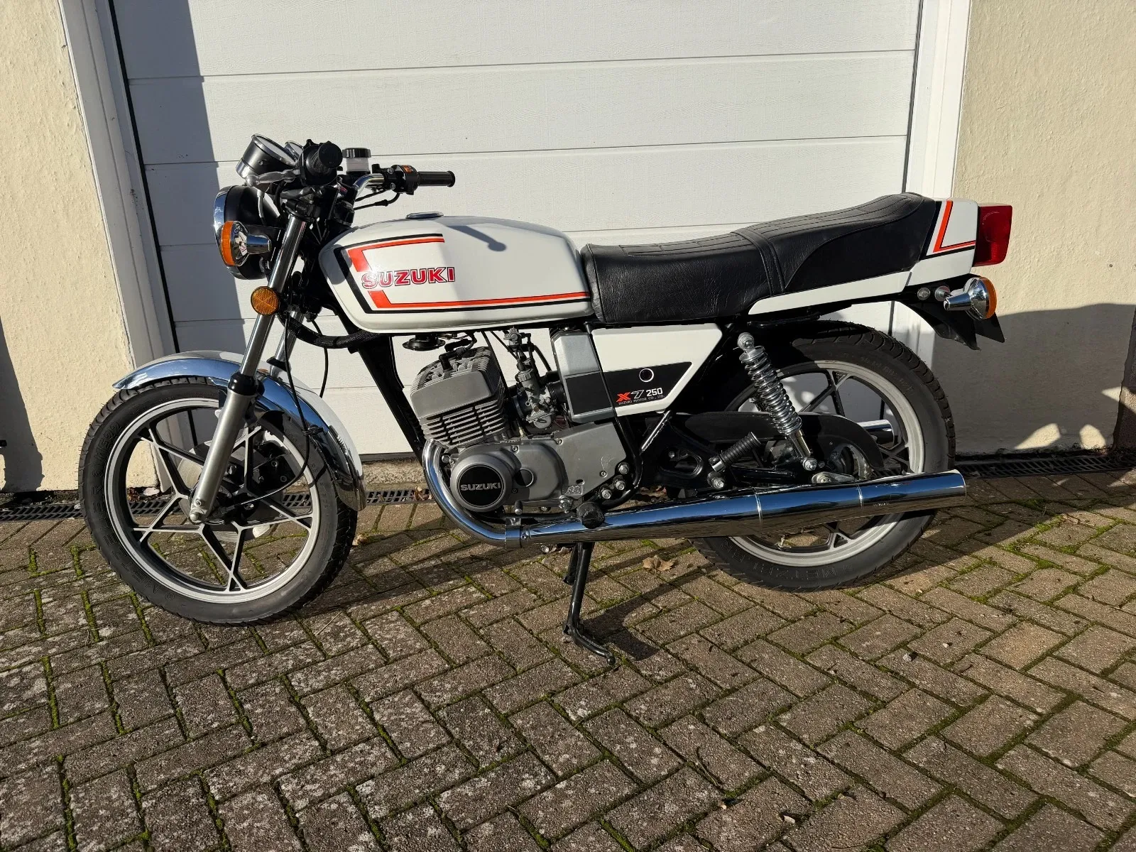 Looking for a ride that screams classic cool? This 1981 Suzuki