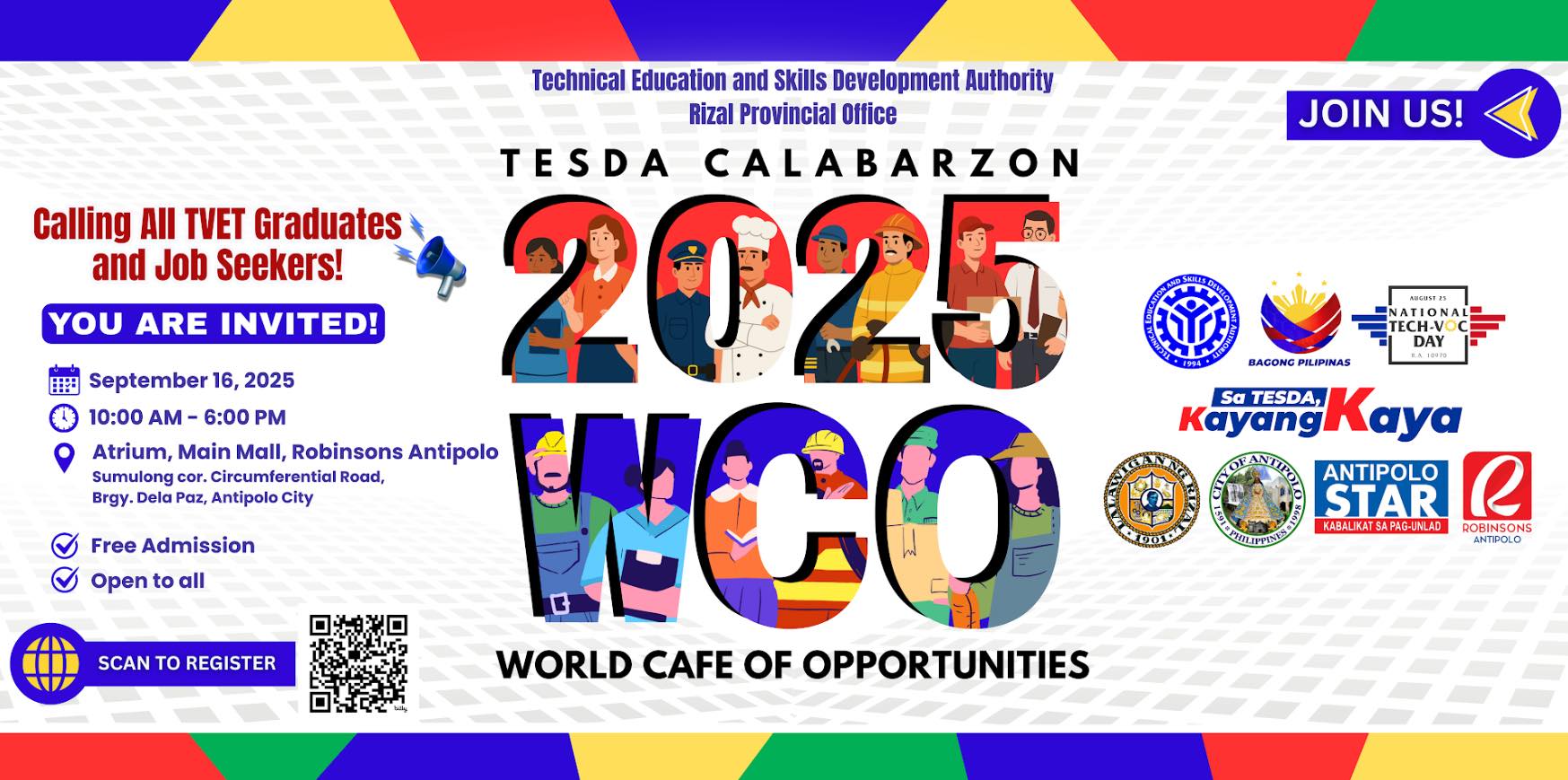 SCAS - Are you a TESDA graduate? Unemployed? Looking for additional ...