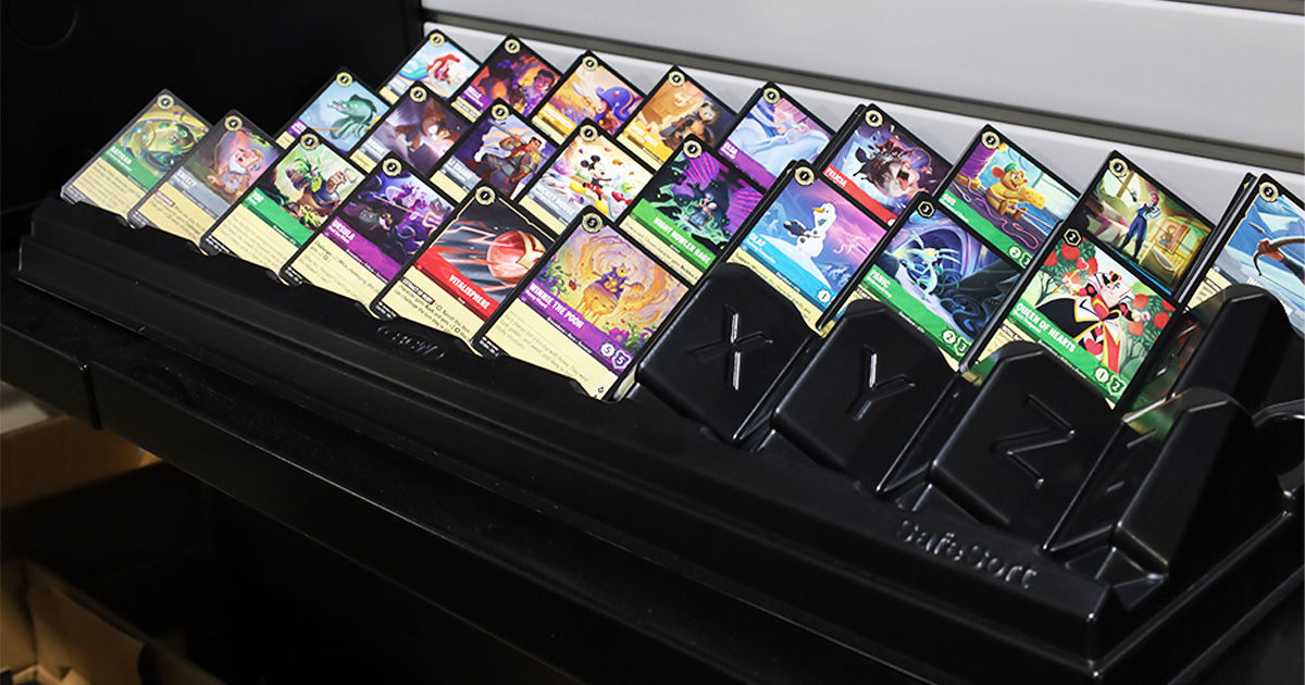 pokemon card sorter BCW Modular Sorting Tray | Customizable Display and Storage Grid, Expandable TCG Sorting Tray Manage big card collections with simplicity and efficiency Trading Card Dividers, Card Dividers