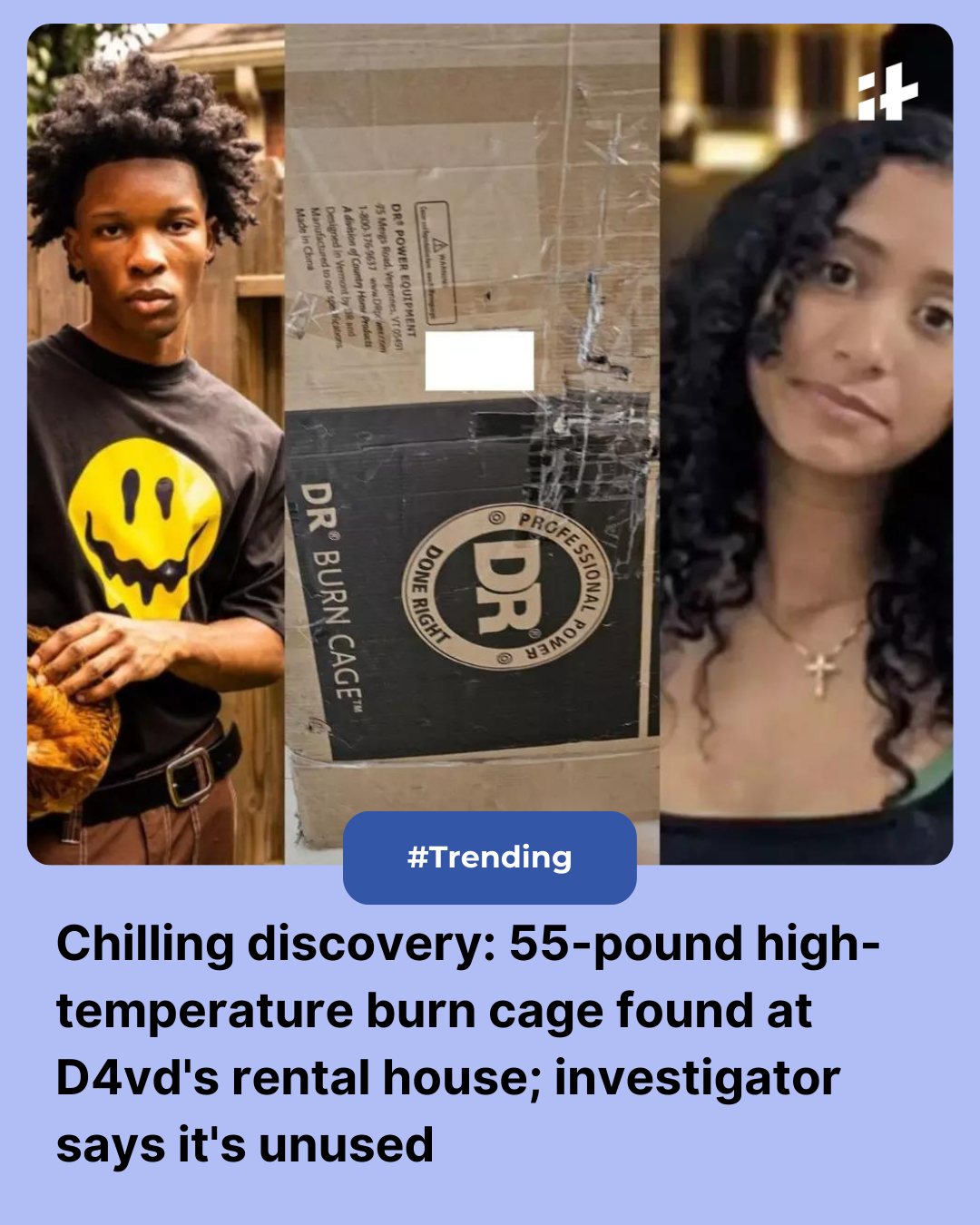 Indiatimes - A 55-pound high-temperature burn cage was... | Facebook
