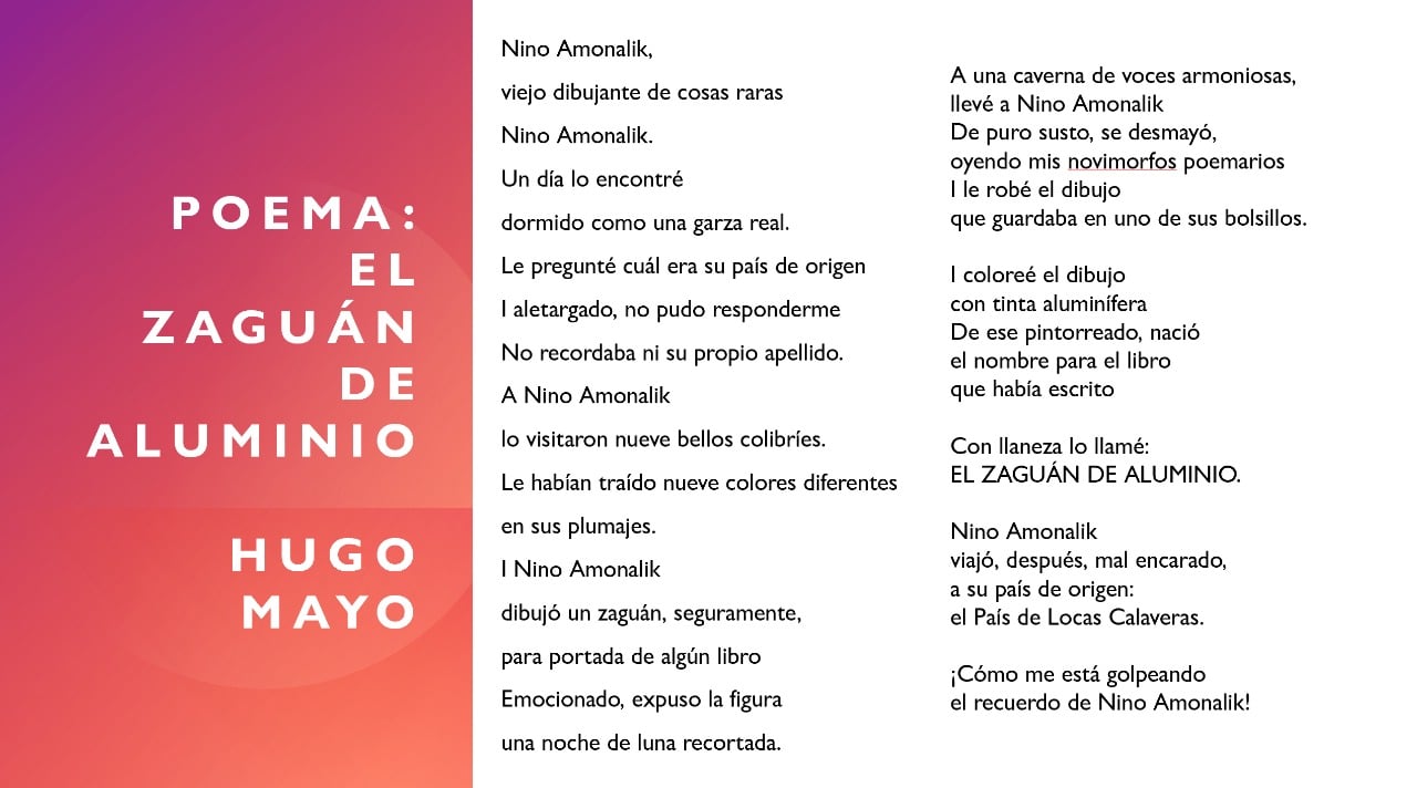 Hola amigos lectores. Les compartimos... - Artes Portoviejo | Facebook
