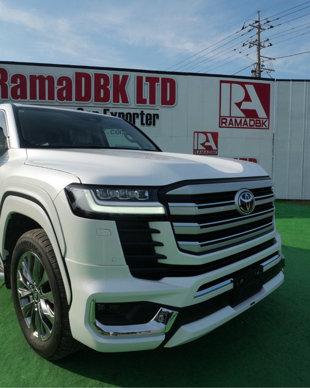 Experience unmatched capability and comfort with the Toyota Land