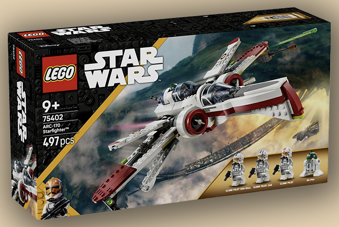 First look at LEGO Star Wars ARC-170 Starfighter set! Pricing and