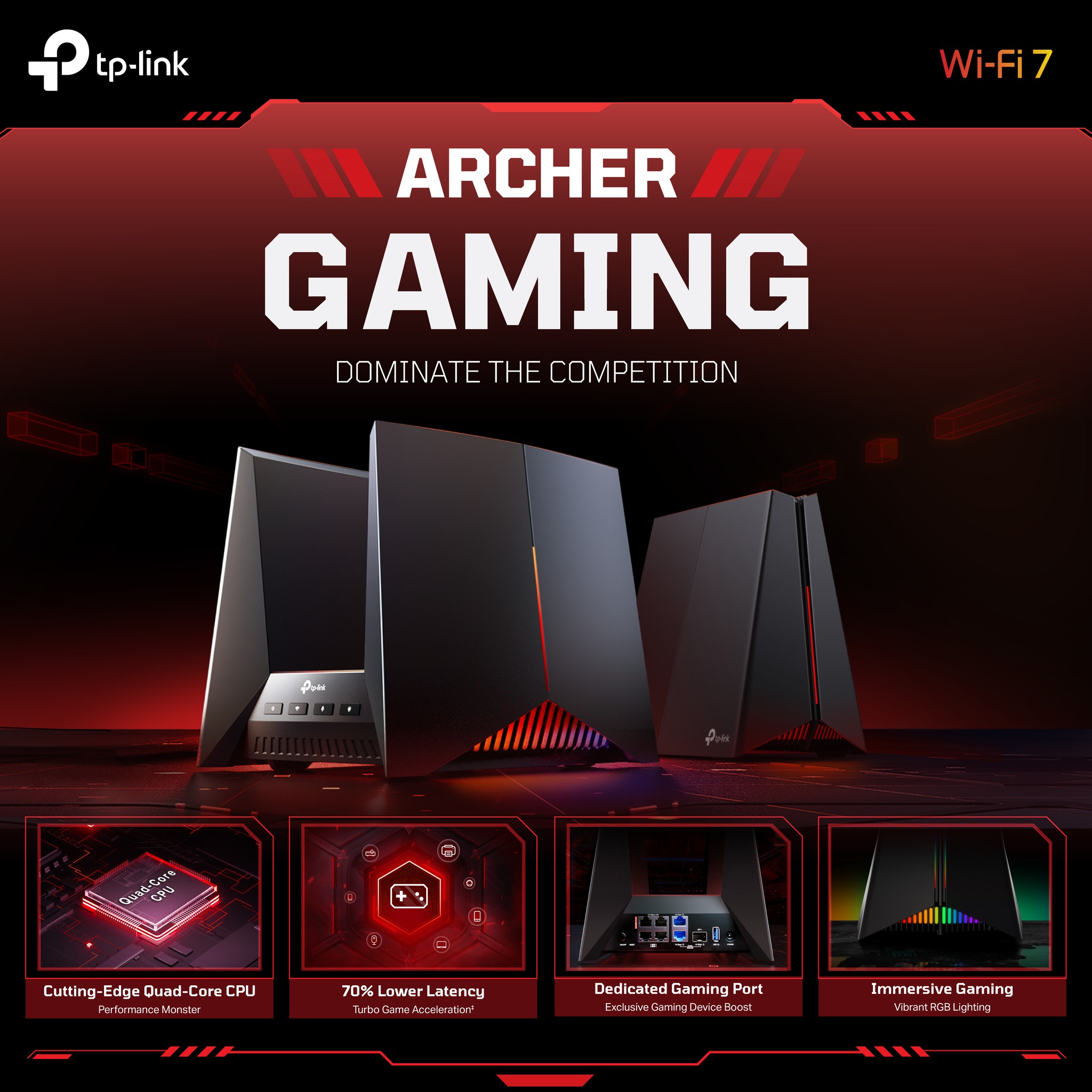 TP-Link - 🎮 Dominate Every Match with TP-Link Archer Gaming Routers ...