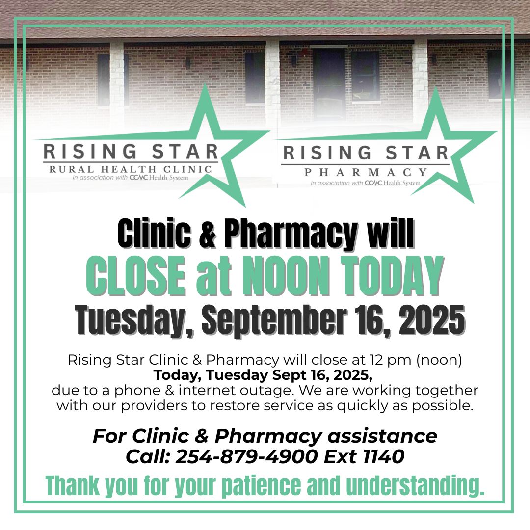 Rising Star Rural Health Clinic | Rising Star TX