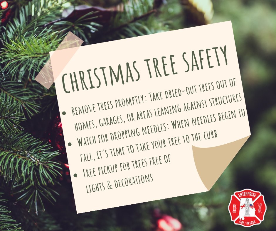City - As the holiday season ends, the Enterprise Fire Department is ...