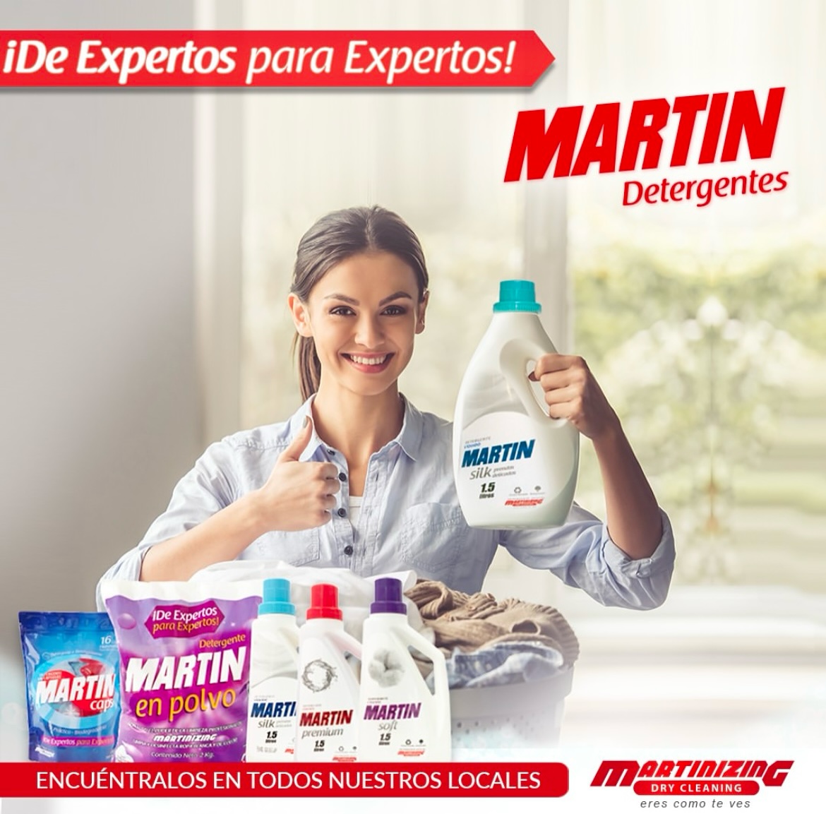 Martinizing - Conoce nuestra línea de limpieza MARTIN DETERGENTES en ...