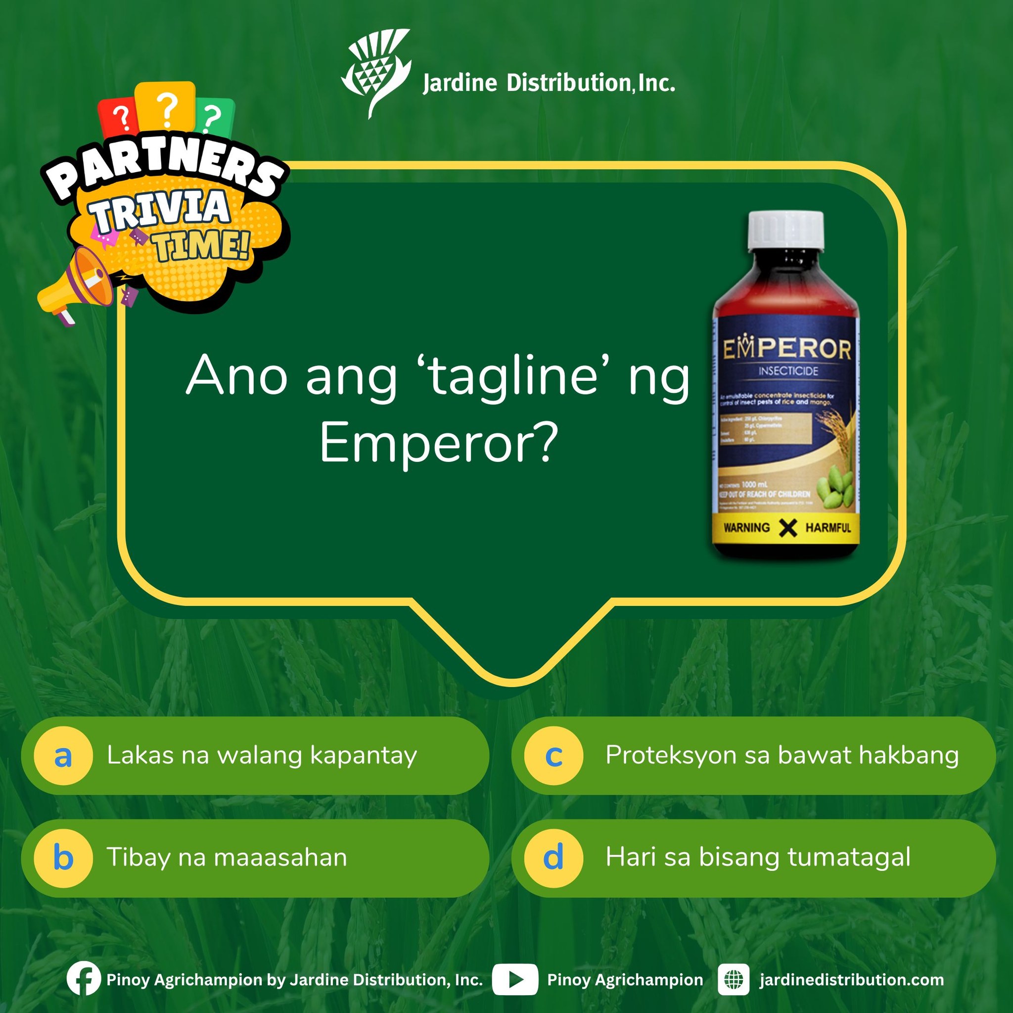 Pinoy - Partners Trivia Time! I-comment na ang inyong mga sagot at ...