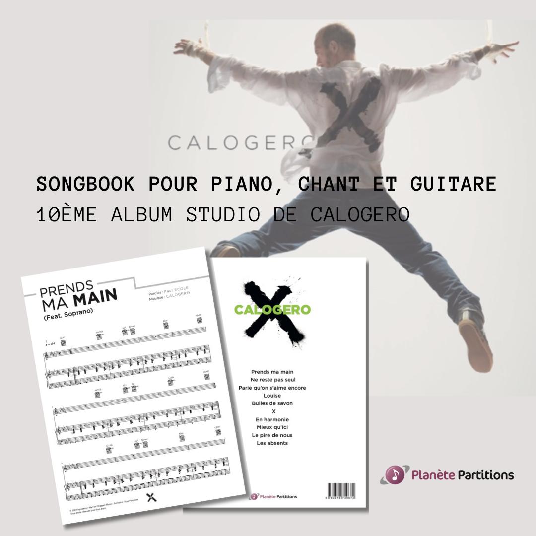 Planète - SONGBOOK - CALOGERO X Sortie du nouveau Songbook de #calogero ...