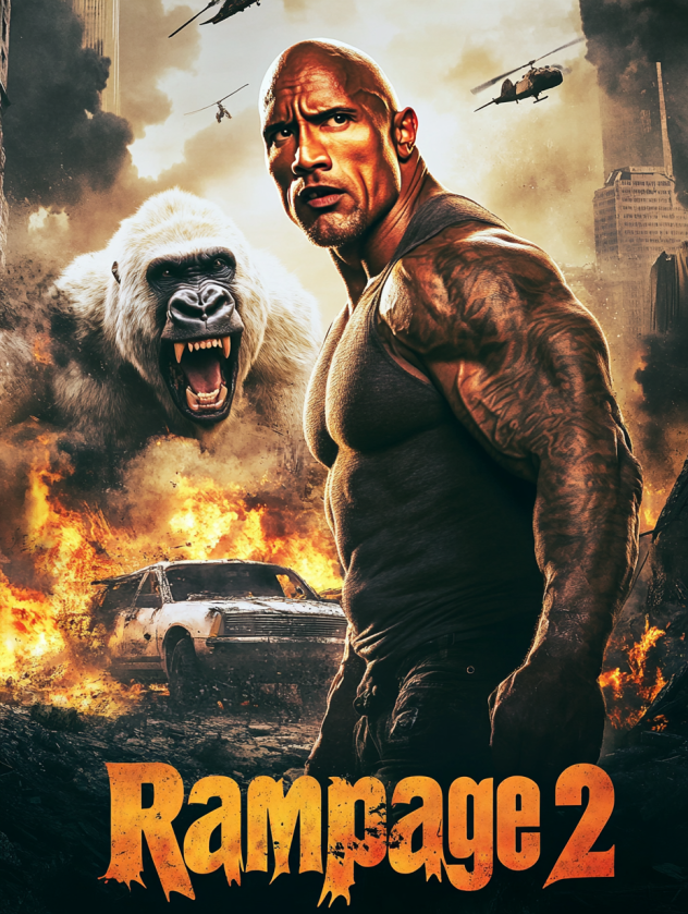 Unofficial - 🎬 Rampage 2 Dwayne Johnson | Naomie Harris | Joe ...