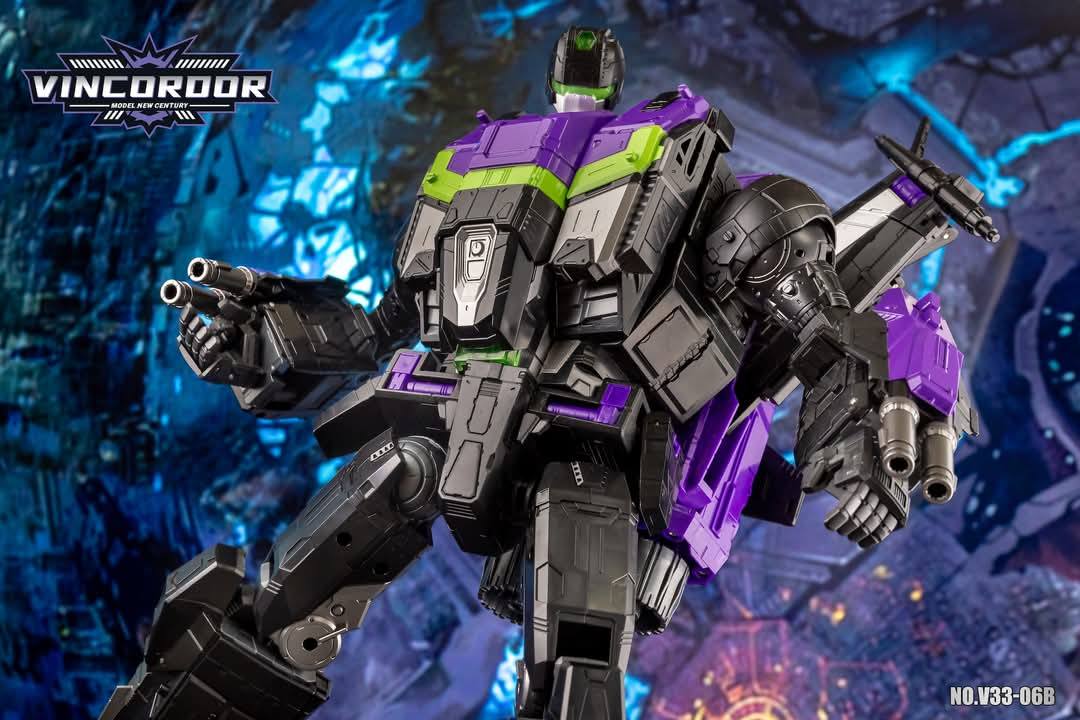Vincordor V33-06B oversized KO MP scale Shattered Glass Jetfire review