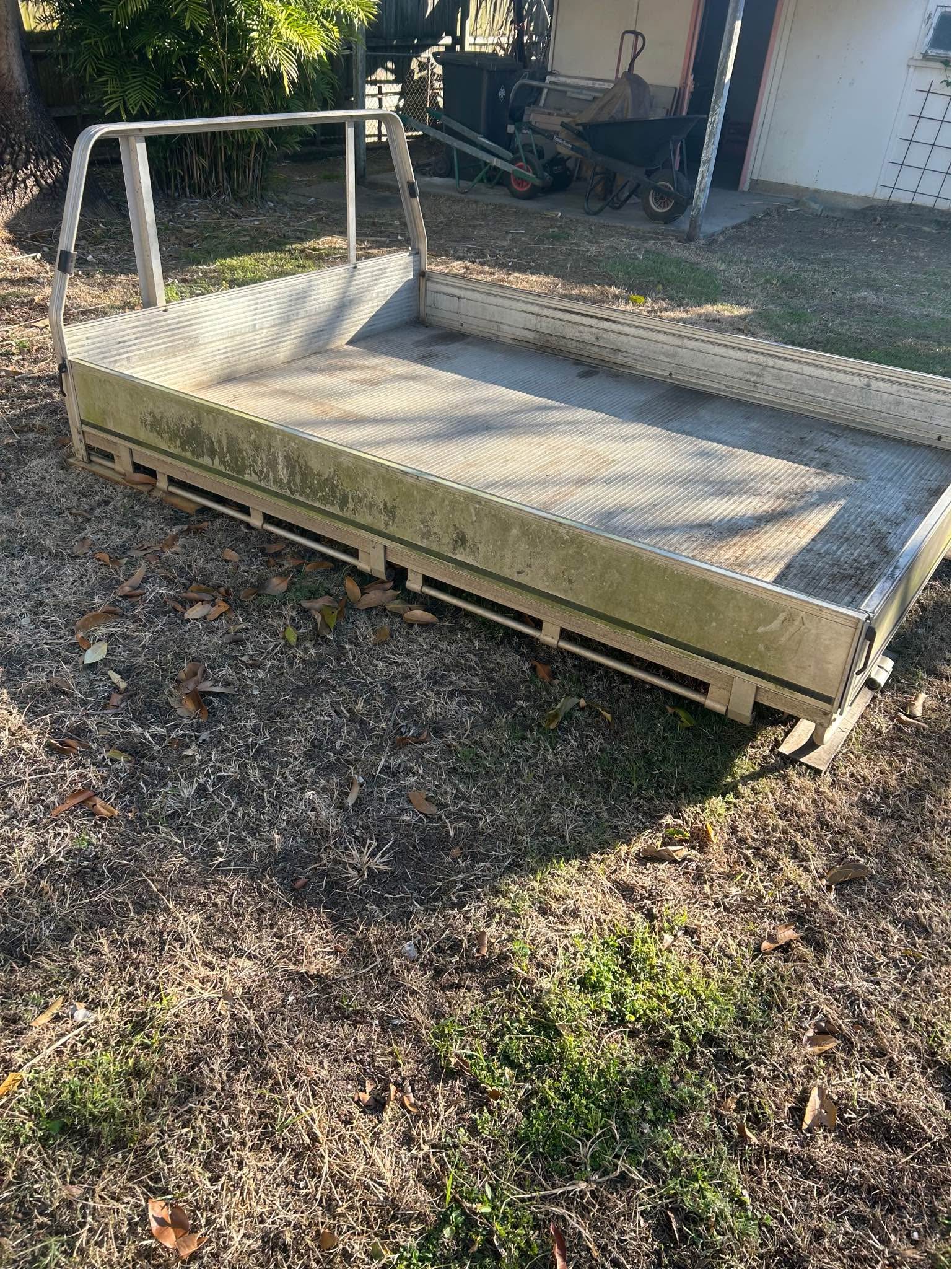 Ute tray - Holden Rodeo (1985) Aluminium - Platters & Trays - Brisbane ...