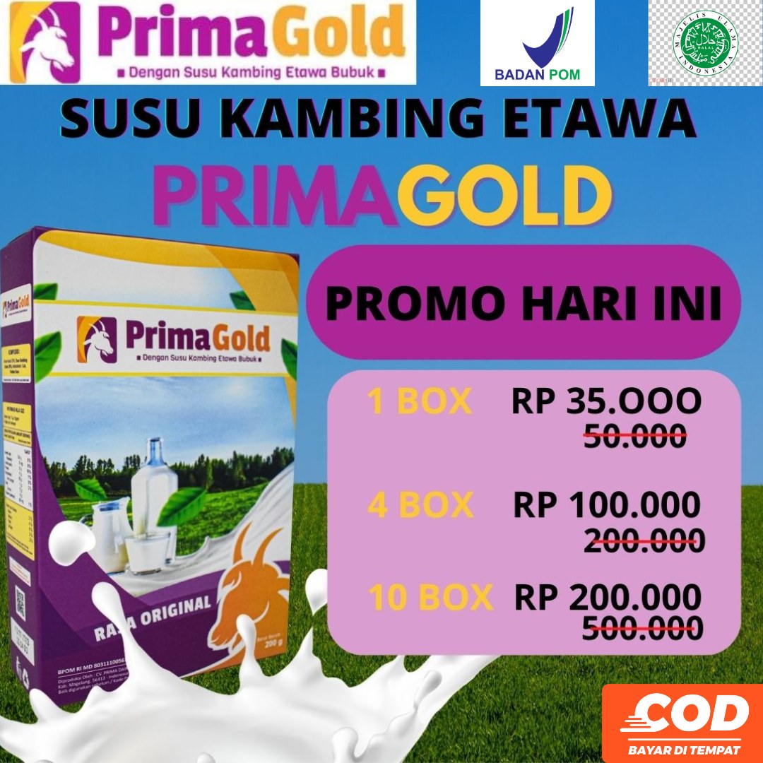 Susu Kambing Primagold | Yogyakarta City