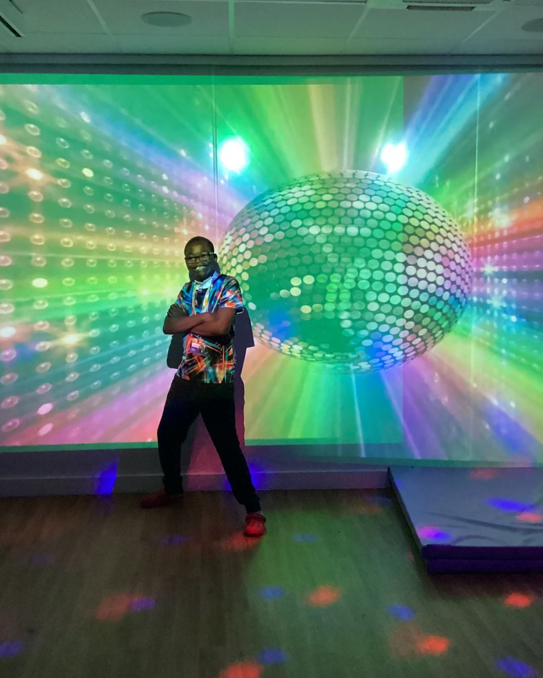 Rainbows - Preston brought the Multi-sensory Room to life with a full ...