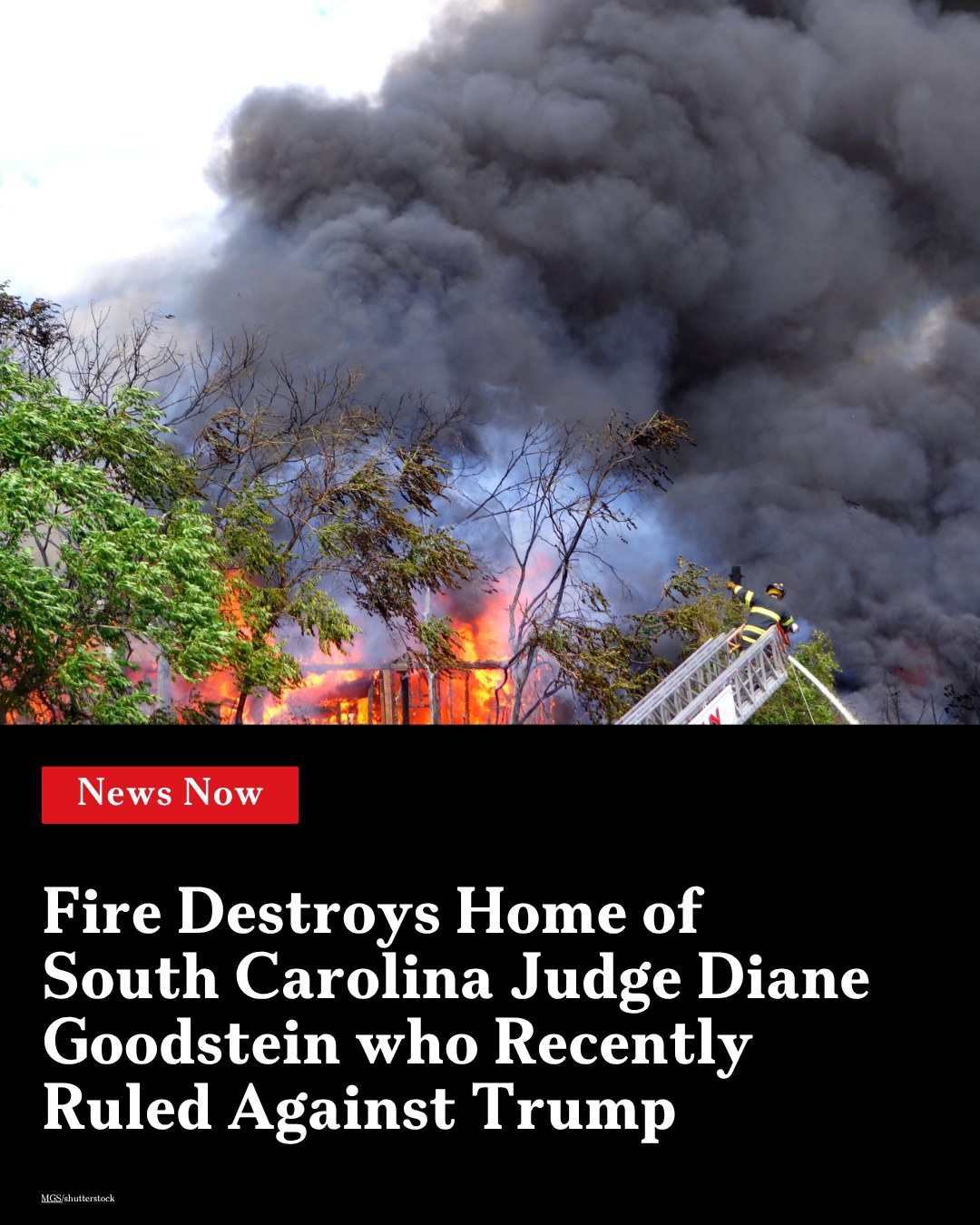 News - Fire Destroys Home of South Carolina Judge A fire destroyed the ...