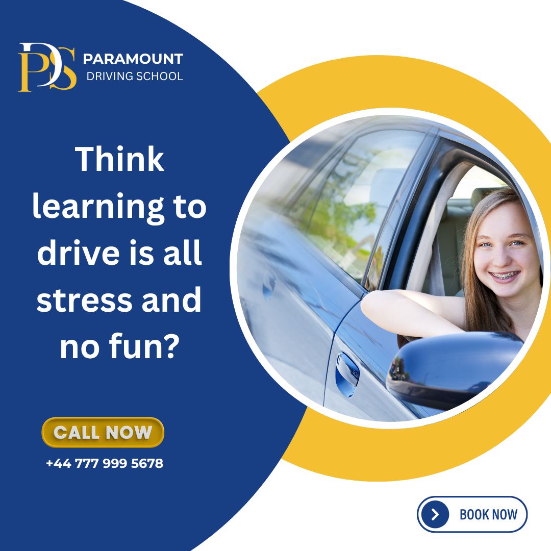 🚗 Think learning to drive is... - Paramount Driving School | Facebook
